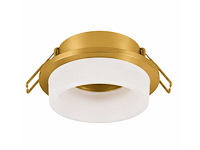 50 x downlight fitting – gu10 – goud – ø70mm – ip20 – kadife - afbeelding 2 van  5