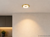 50 x downlight fitting – gu10 – goud – ø70mm – ip20 – kadife - afbeelding 4 van  5