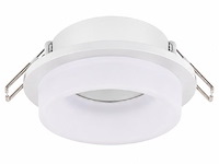 50 x downlight fitting – gu10 – wit – ø70mm – ip20 – kadife - afbeelding 2 van  5