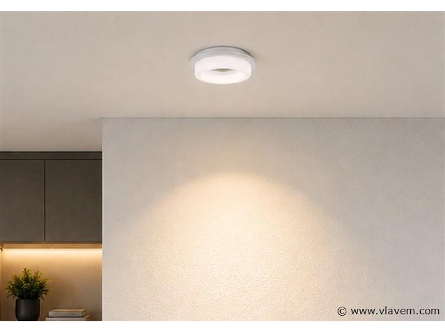 50 x downlight fitting – gu10 – wit – ø70mm – ip20 – kadife - afbeelding 3 van  5