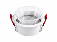 50 x downlight fitting – gu10 – wit – ø90mm – ip20 – mint-1 - afbeelding 2 van  4