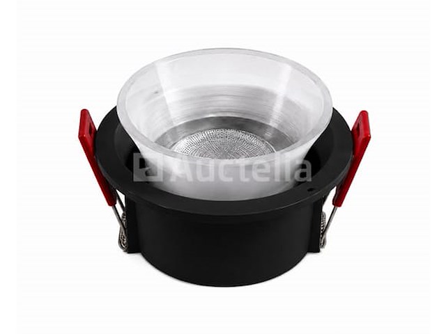 50 x downlight fitting – gu10 – zwart – ø90mm – ip20 – mint-1 - afbeelding 4 van  4