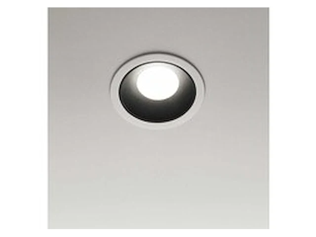 50 x downlight fitting – gu10 – zwart/wit – ip20 - afbeelding 1 van  5