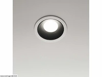 50 x downlight fitting – gu10 – zwart/wit – ip20 - afbeelding 2 van  5
