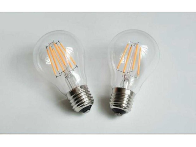 50 x filament led ball lamp 4w – 4200k neutraal wit – e27 - helder glas - afbeelding 2 van  10