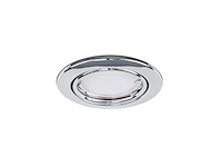 50 x gu10 inbouw armatuur chroom met lamphouder - afbeelding 7 van  9