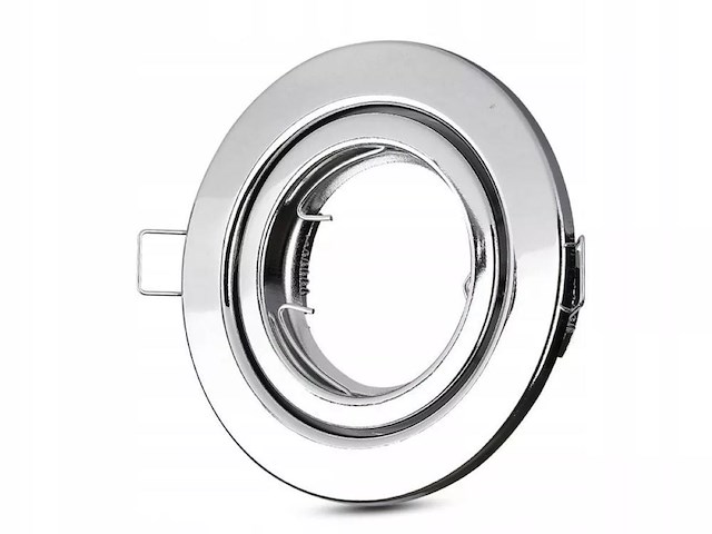 50 x gu10 inbouw armatuur chroom met lamphouder - afbeelding 4 van  9