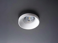 50 x gu10 inbouw armatuur wit met lamphouder - afbeelding 4 van  7