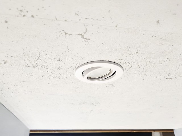 50 x gu10 inbouw armatuur zand wit met lamphouder - afbeelding 2 van  7