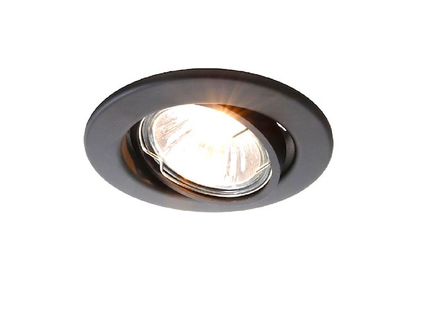50 x gu10 inbouw armatuur zand zwart met lamphouder - afbeelding 2 van  8