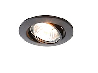 50 x gu10 inbouw armatuur zand zwart met lamphouder - afbeelding 2 van  8