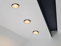 50 x gu10 inbouw armatuur zwart met lamphouder - afbeelding 1 van  7