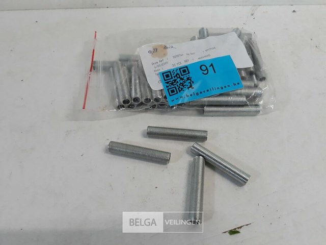 50 x holle fittingsbuis 50 mm m10 - afbeelding 2 van  3