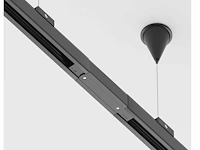 50 x intec 3-fase spanningsrail ophangset zwart - afbeelding 4 van  9