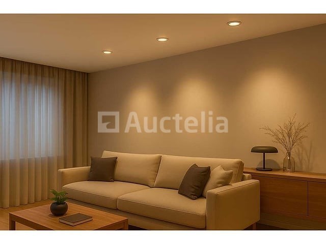 50 x led downlight – 7w – draaibaar – 3000k warm – zilver - afbeelding 3 van  5