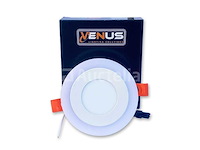 50 x led paneel – warm wit / koud wit – 6w (3w + 3w) – aan/uit - afbeelding 4 van  5