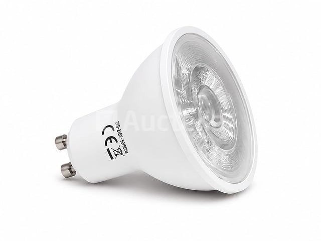 50 x led spot gu10 – 6w – 3000k warm wit – ip20 - afbeelding 3 van  4