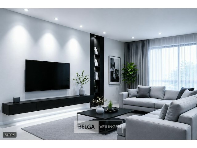 50 x led spot gu10 – 6w – 6400k koud wit – ip20 - afbeelding 3 van  5