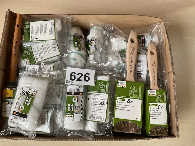 50 x schildersgereedschap voor muur en plafond - afbeelding 1 van  9
