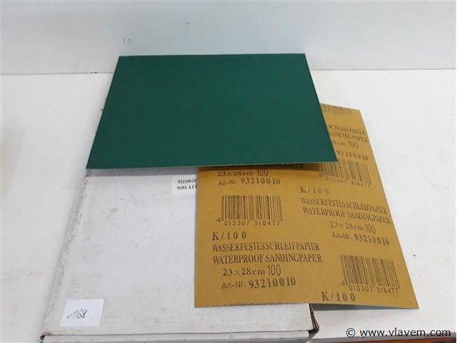 50 x schuurpapier k100 waterproof - afbeelding 1 van  2