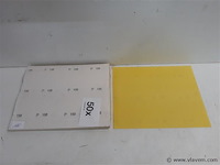 50 x schuurpapier k150 - afbeelding 1 van  2