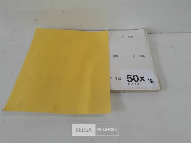 50 x schuurpapier k150 - afbeelding 3 van  3