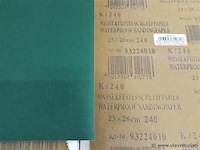 50 x schuurpapier k240 waterproof - afbeelding 2 van  2