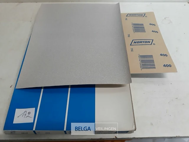 50 x schuurpapier k400 norton - afbeelding 1 van  3