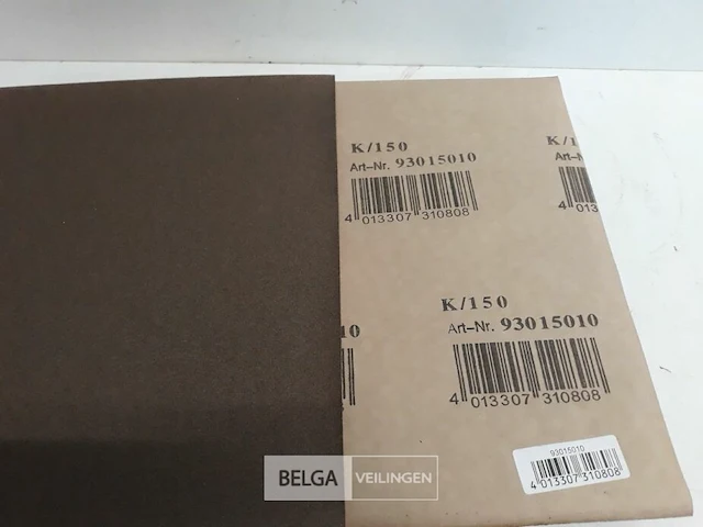 50 x schuurpapier waterschuurpapier k150 - afbeelding 3 van  3