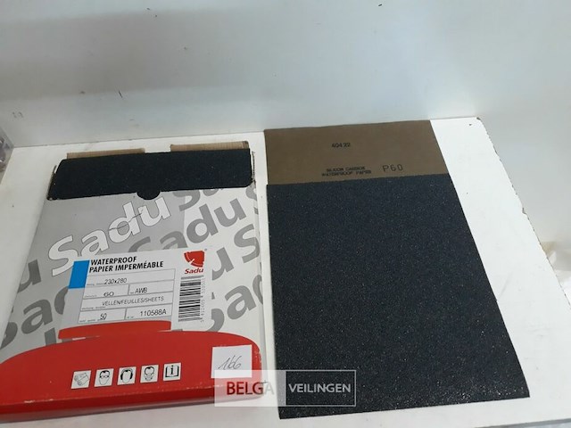 50 x schuurpapier waterschuurpapier k60 - afbeelding 2 van  3