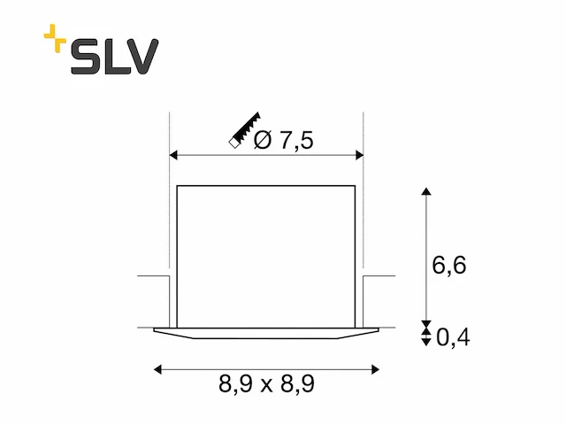 50 x slv easy install master inbouwspots, wit - afbeelding 4 van  5