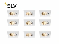 50 x slv easy install master inbouwspots, wit - afbeelding 5 van  5