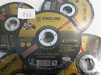 50 x snijschijven metaal/inox 125 mm - afbeelding 2 van  2