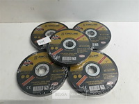 50 x snijschijven metaal/inox 125 mm - afbeelding 2 van  3