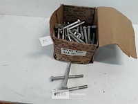 50 x zeskantbout inox a2 m10x100 mm - afbeelding 1 van  3