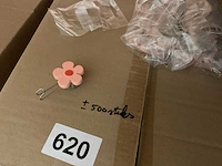 500 bloem kapstokjes - afbeelding 2 van  4