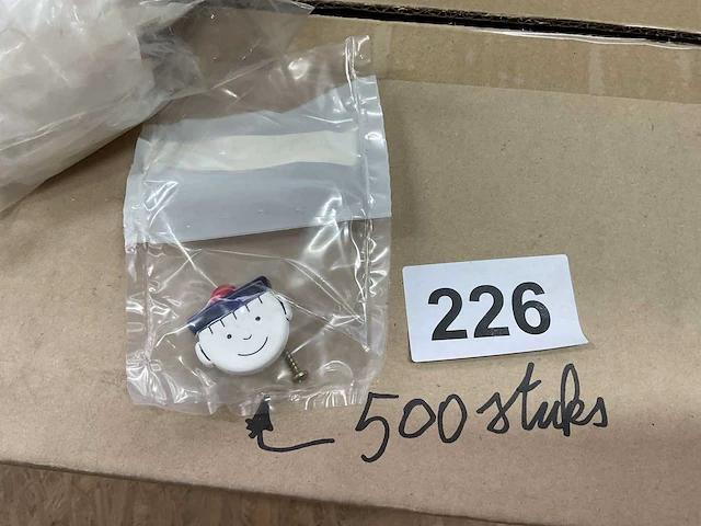 500 kast greepjes zeeman - afbeelding 1 van  4