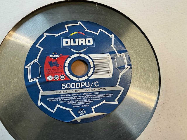 500dpu/c slijpschijf (2x) - afbeelding 2 van  3