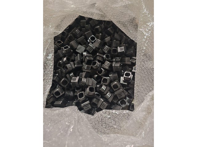 500x doppen vierkant met schuine kant 20x20cm - afbeelding 1 van  7