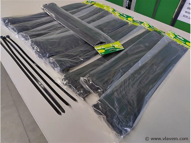 500x ongebruikt tyrap 7,8x500mm - afbeelding 4 van  4