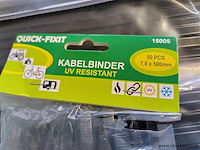 500x ongebruikt tyrap 7,8x500mm - afbeelding 2 van  4