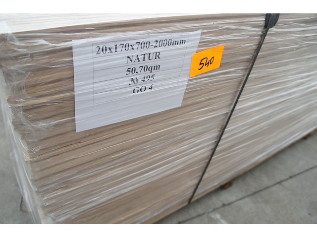 50,70 m² massief eiken parket 20mm - afbeelding 6 van  7