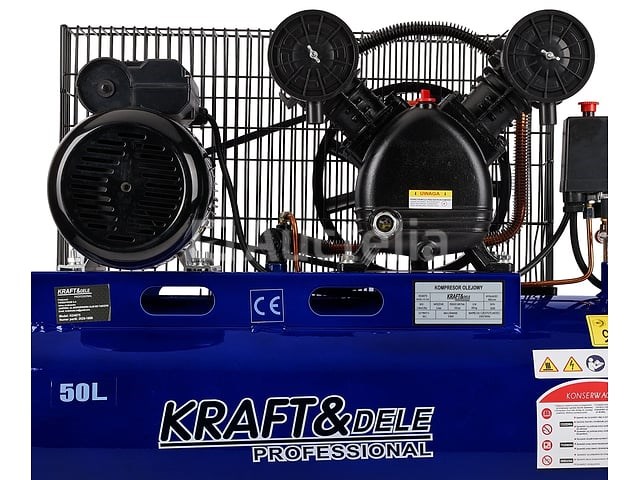 50l kraft&dele oliecompressor - afbeelding 5 van  10