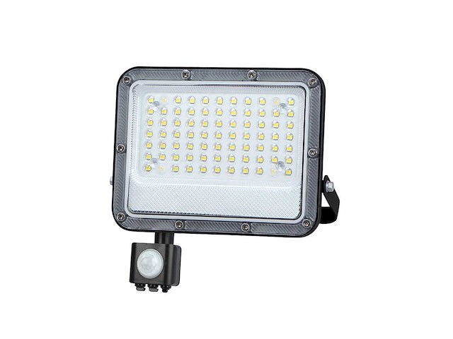 50w 3000k led breedstraler met sensor waterdicht(8x) - afbeelding 1 van  8