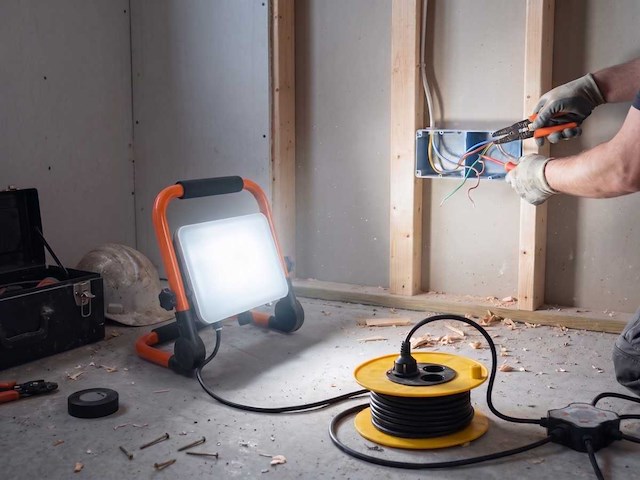 50w werklamp led 3in1 kleur cct breedstraaler waterdicht(10x) - afbeelding 8 van  10