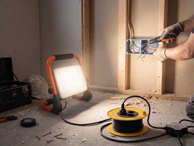 50w werklamp led 3in1 kleur cct breedstraaler waterdicht(4x) - afbeelding 2 van  10