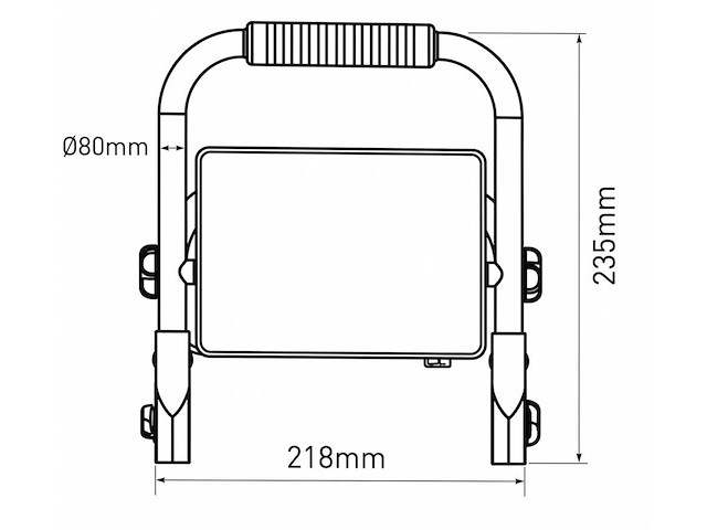 50w werklamp led 3in1 kleur cct breedstraaler waterdicht(50x) - afbeelding 7 van  10