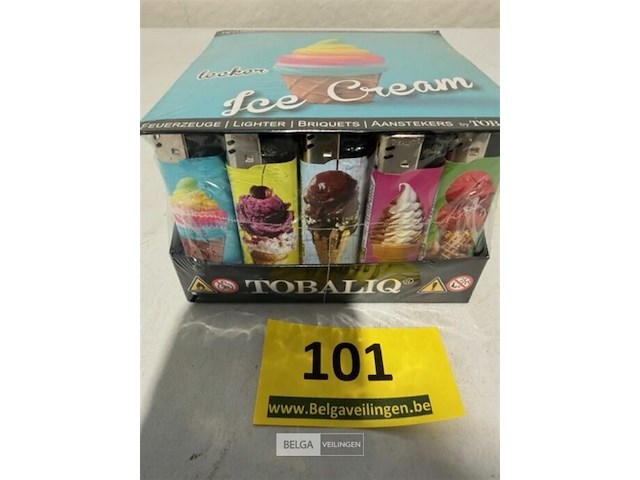 50x aansteker ice cream - afbeelding 1 van  3