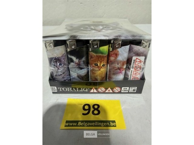 50x aansteker poezen - afbeelding 2 van  3