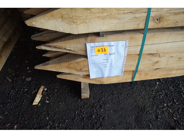 50x acacia post & rail 2m00 - afbeelding 2 van  4